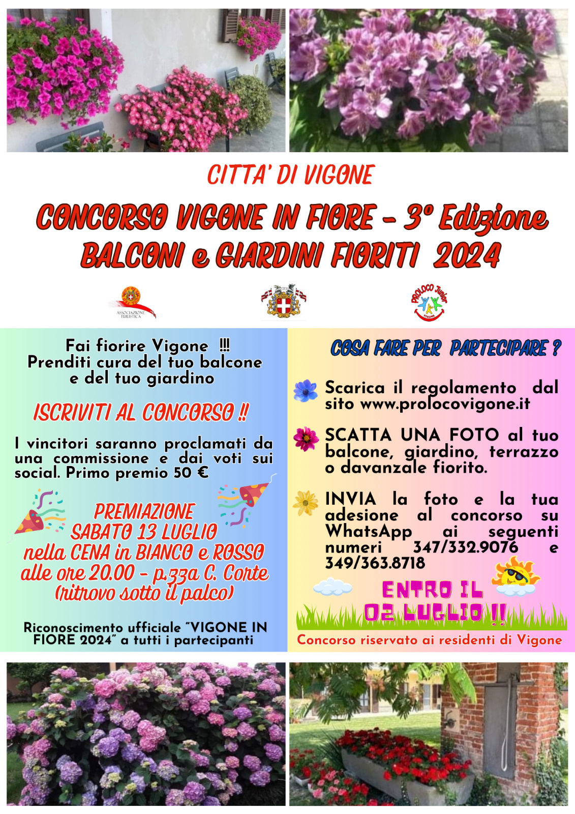 Concorso Vigone in Fiore 2024