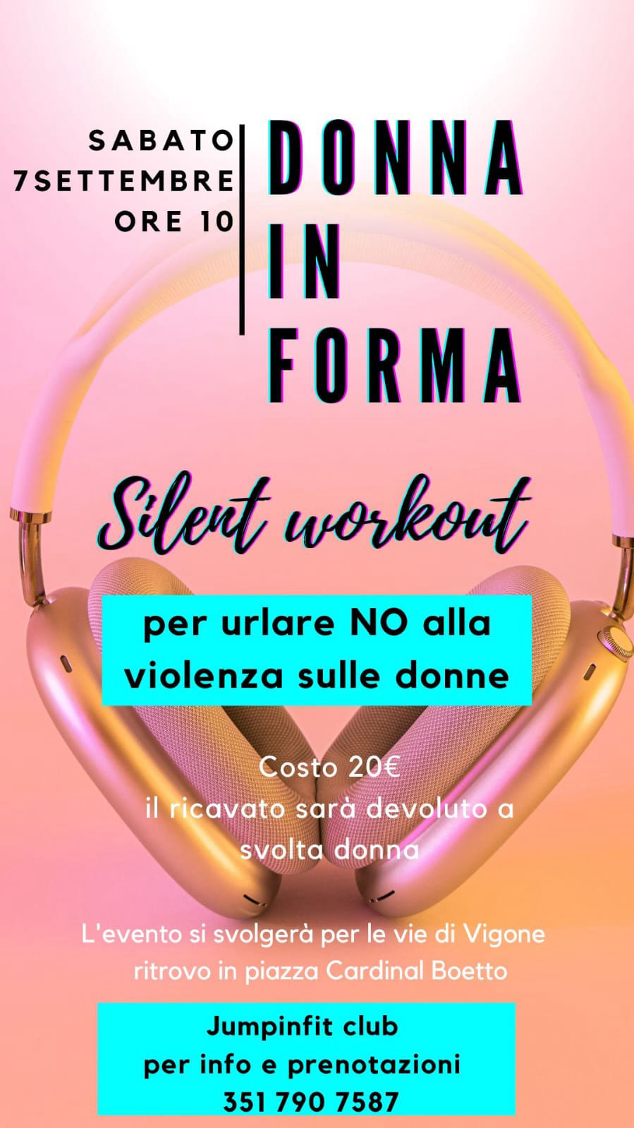 Silent workout - donne in forma