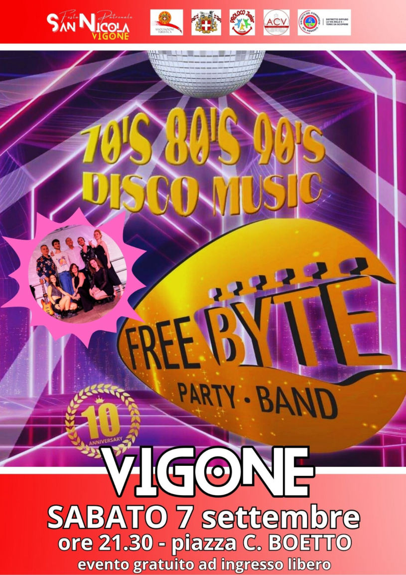 FREE BYTE disco band miusic